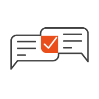 Austausch mit dem Kunden